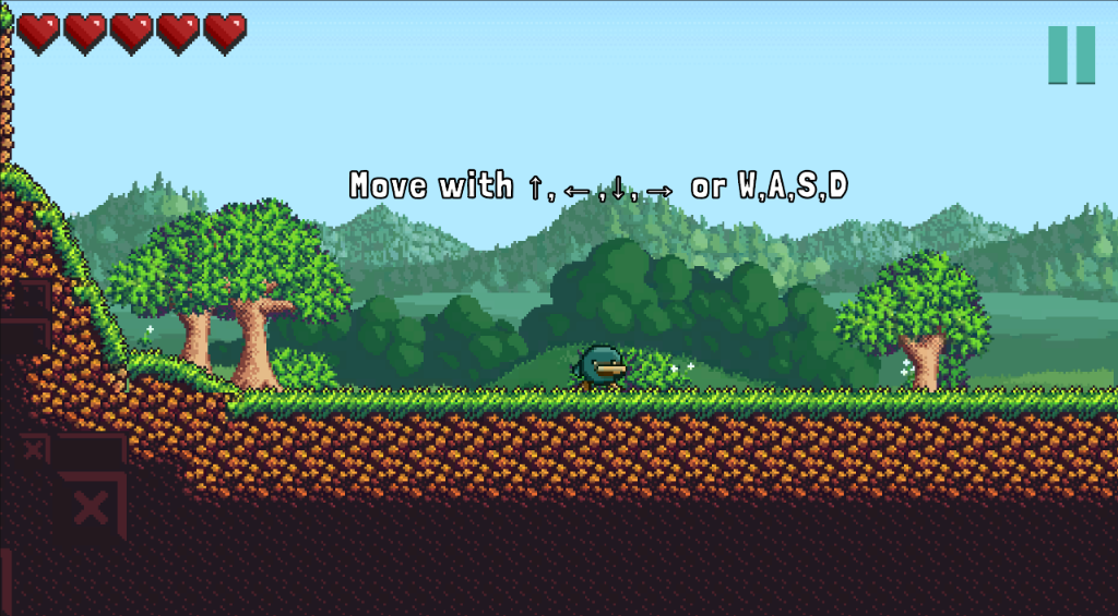 MarsLore Screenshot - Movement tutorial