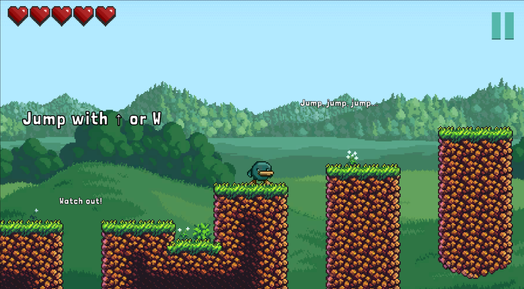 MarsLore Screenshot - Jumping platforms